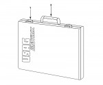 USAG 5000 H1 Type A Storage Organiser Spare Parts